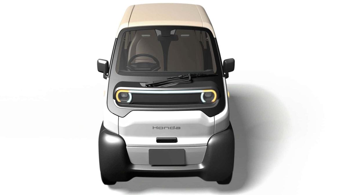 El Honda CI-MEV es un vehículo eléctrico de dos plazas para movilidad urbana que podría llegar a funcionar de manera autónoma en entornos adaptados.