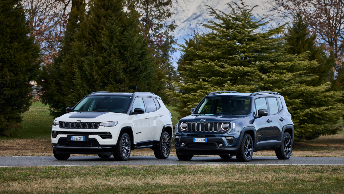 Jeep Compass y Renegade e-Hybrid: Nuevas versiones híbridas