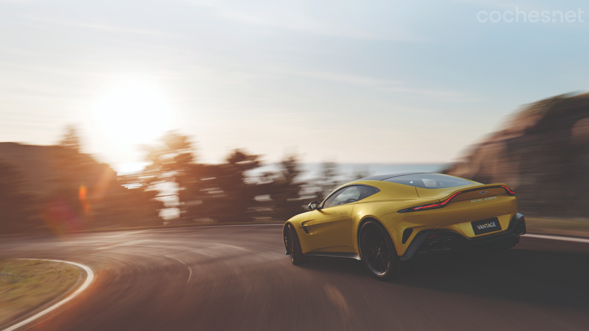 El cupé "de acceso" a la marca Aston Martin promete una conducción más excitante si cabe.