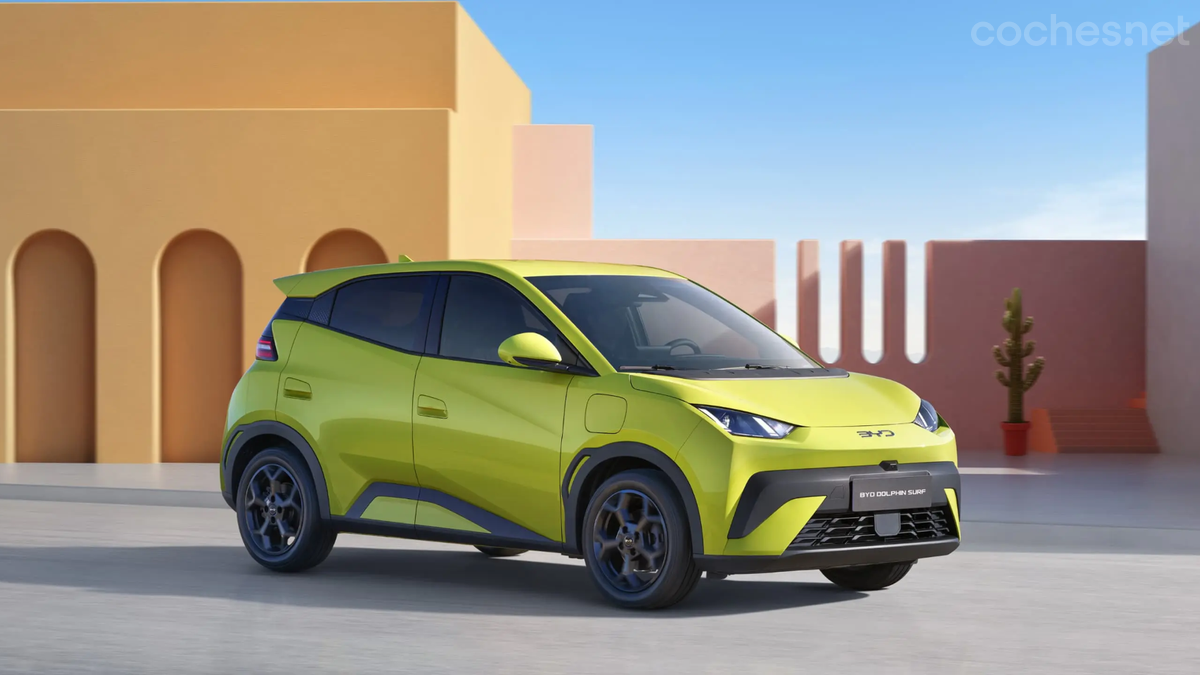 El BYD Dolphin Surf es el coche eléctrico más vendido del mes de octubre de 2025