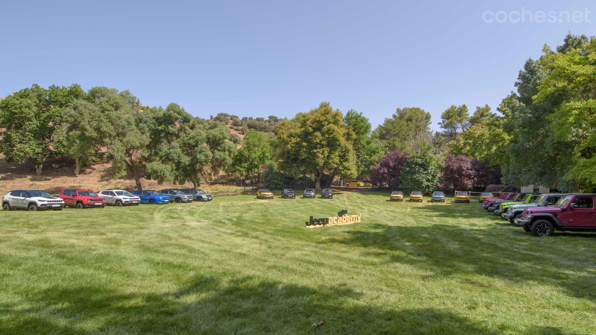 La finca Monte de Cutamilla, en Guadalajara, fue el escenario de esta Jeep Academy