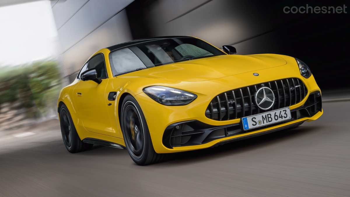 El nuevo Mercedes-AMG GT, en general, ha ganado en confort de marcha, pero no olvida su espíritu deportivo.