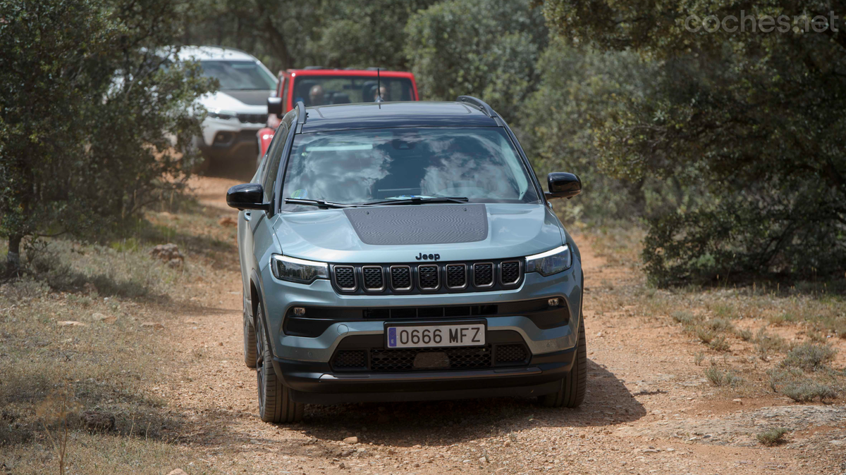 El Jeep Compass también se ofrece en versión 4xe, además de las versiones con motor térmico. 