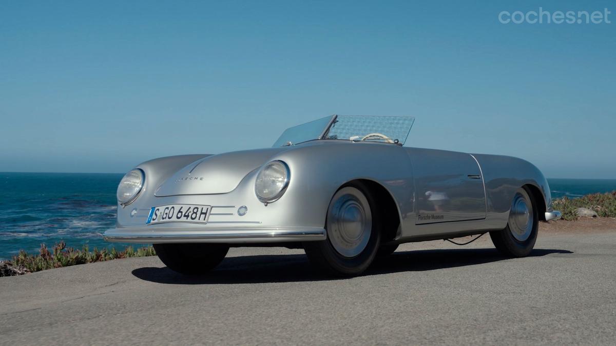 A diferencia de los Porsche 356 de producción, este primer prototipo contaba con un chasis tubular.