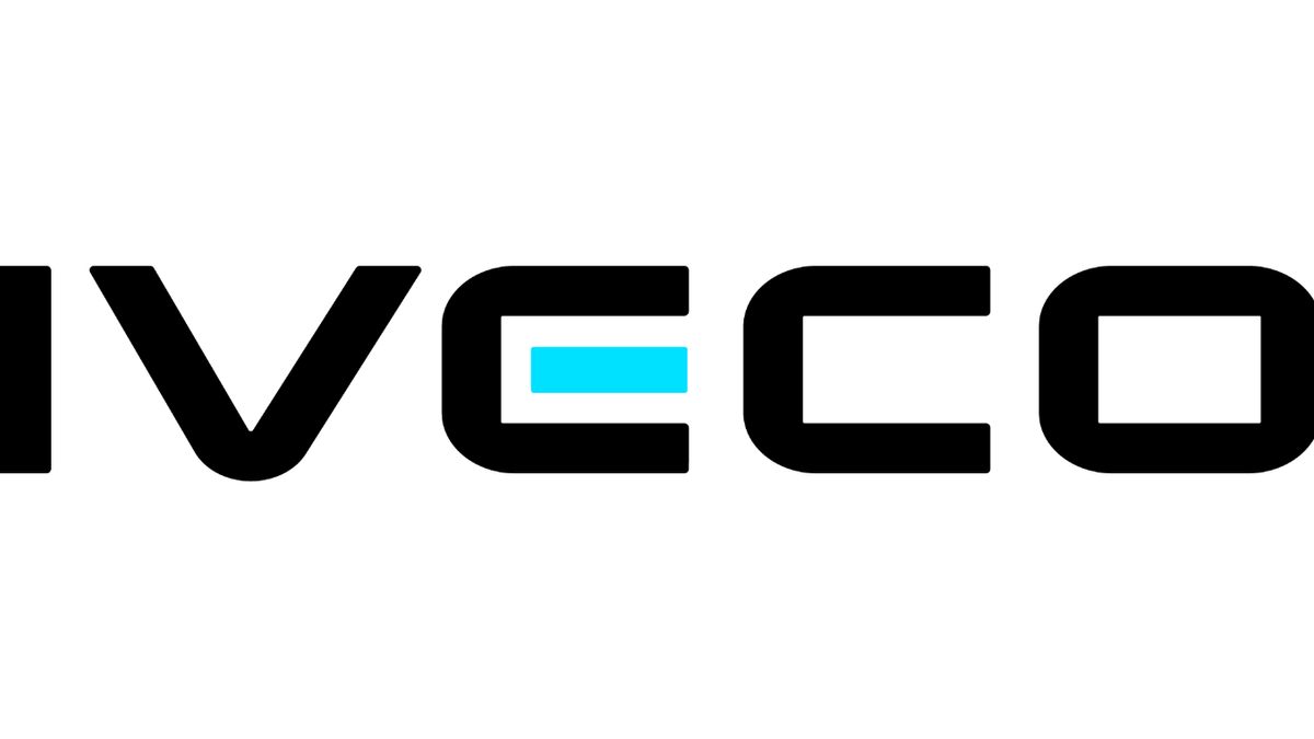 El nuevo logo de Iveco cambia de color, y se "electrifica" en parte. 