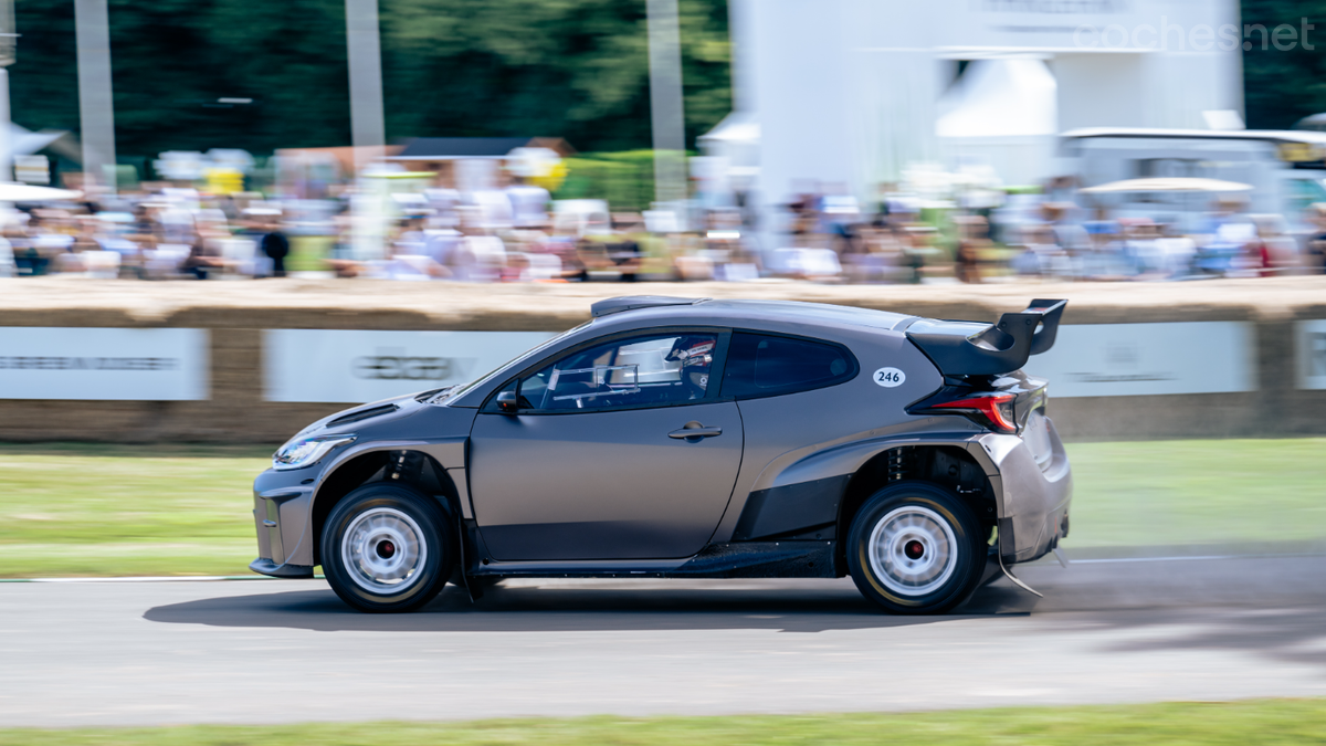 Toyota no desperdició la oportunidad de presentar y rodar el nuevo Toyota GR Yaris. 