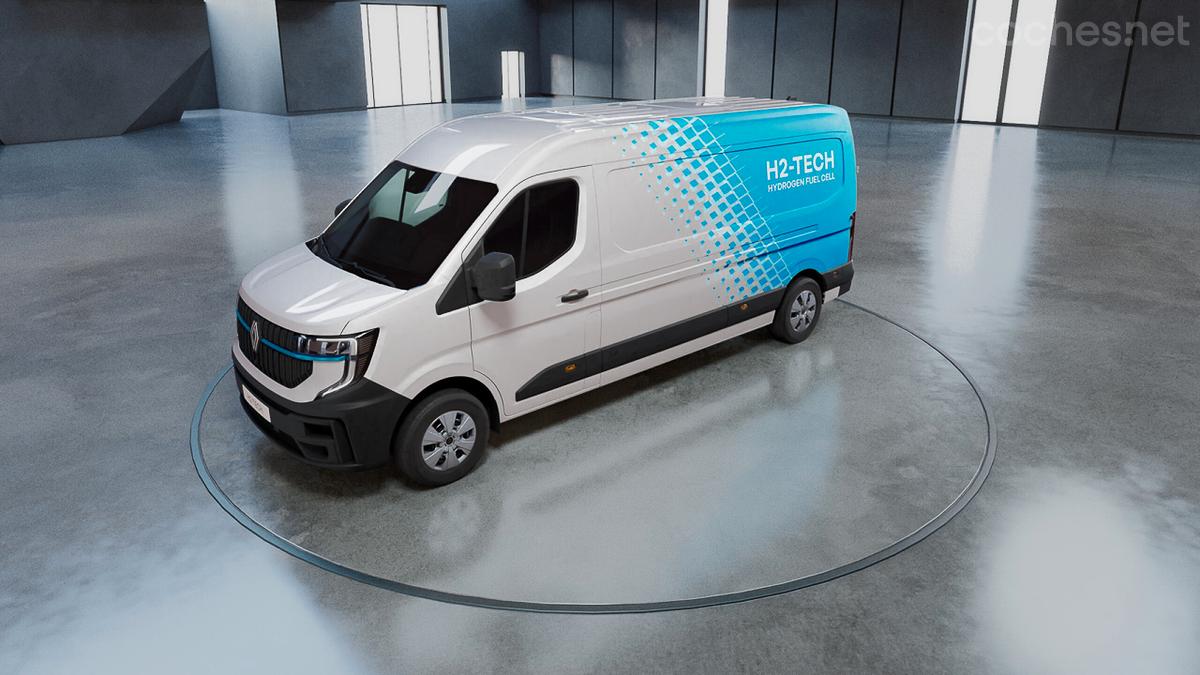 El Renault Master H2-Tech mantiene su diseño robusto y adaptable a cualquier exigencia profesional, pero con aires renovados.