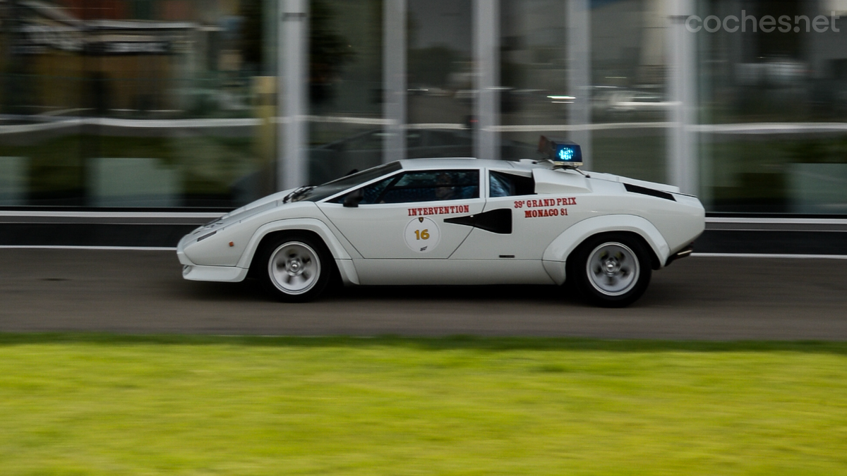 En la edición número 39 del GP de Mónaco de F1 este Lamborghini Countach LP 400 S hizo de Pace Car.