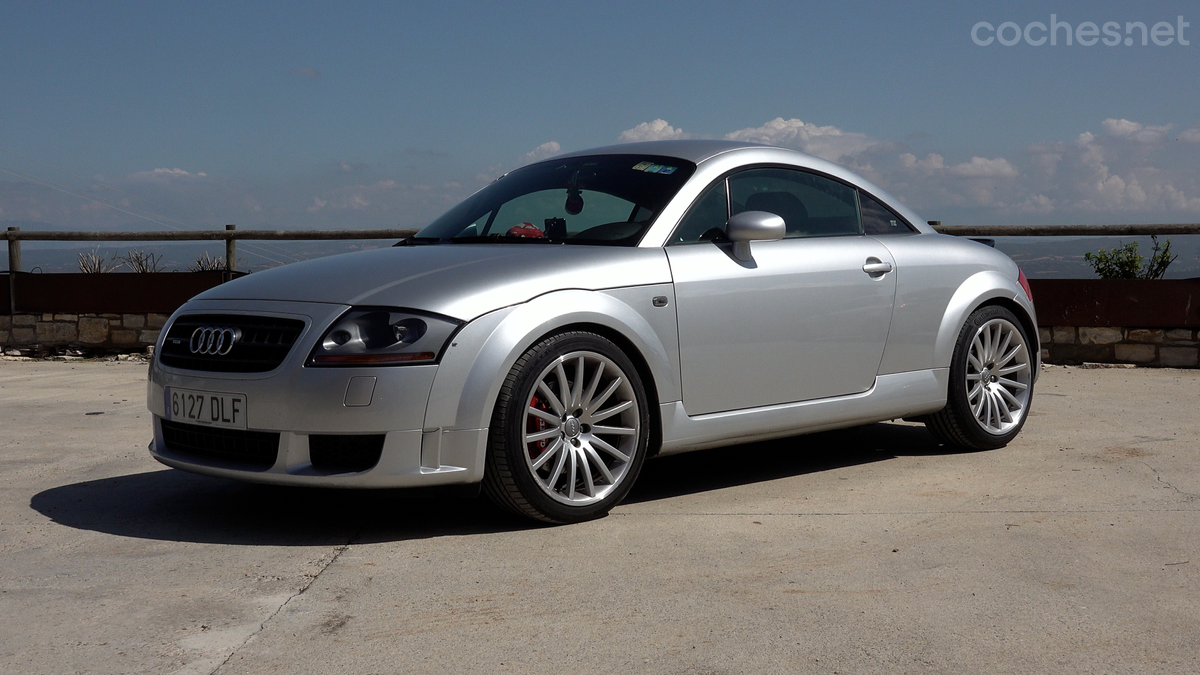 El Audi TT de primera generación de 1998 era prácticamente idéntico al prototipo que se presentó en 1995.