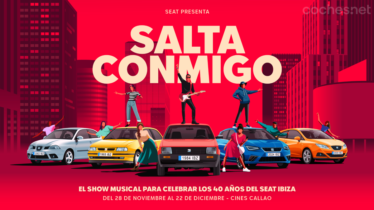 El Seat Ibiza será protagonista del musical ‘Salta Conmigo’ en Callao