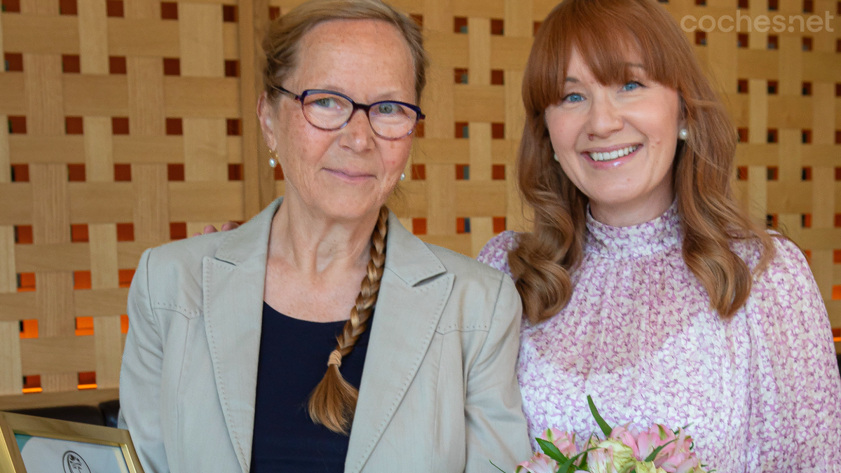 Mia Litström, jurado del WWCOTY, representando a Suecia, ha hecho entrega del premio WOW a Astrid Linder, y ha podido tener esta charla con la experta.