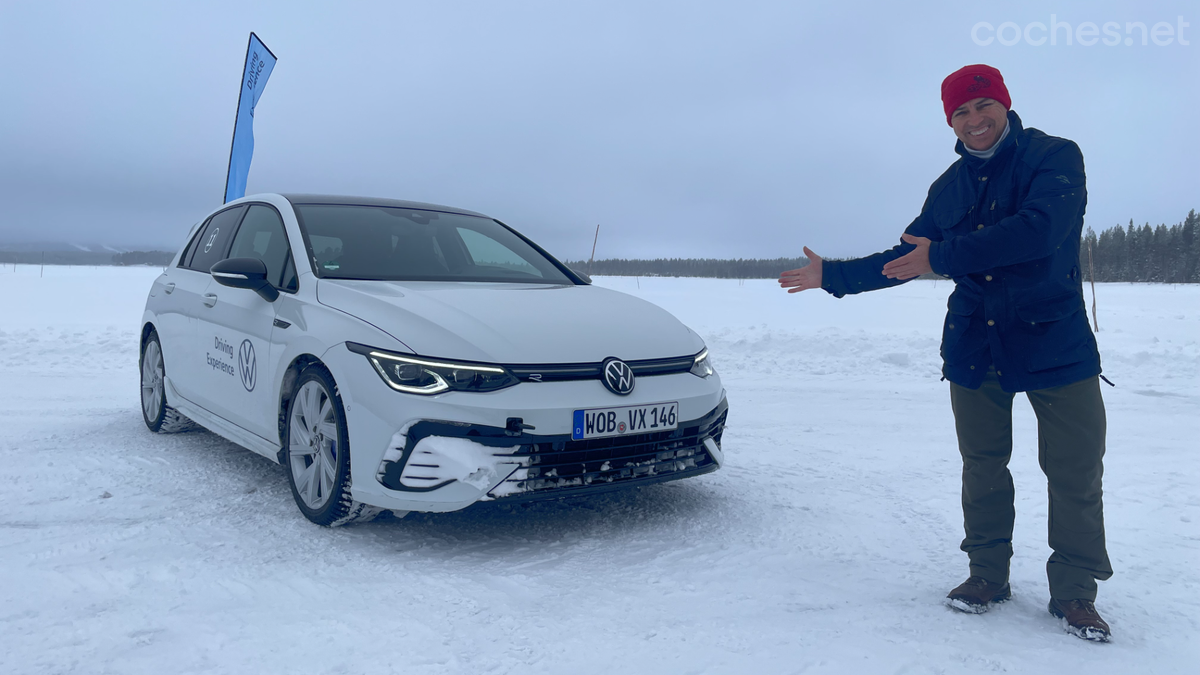 Volkswagen Ice Driving Experience: Cómo conducir un Golf R en nieve y hielo