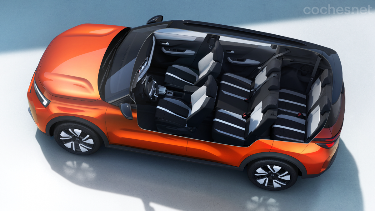 El Opel Frontera puede contar con una tercera fila de asientos (7 plazas).